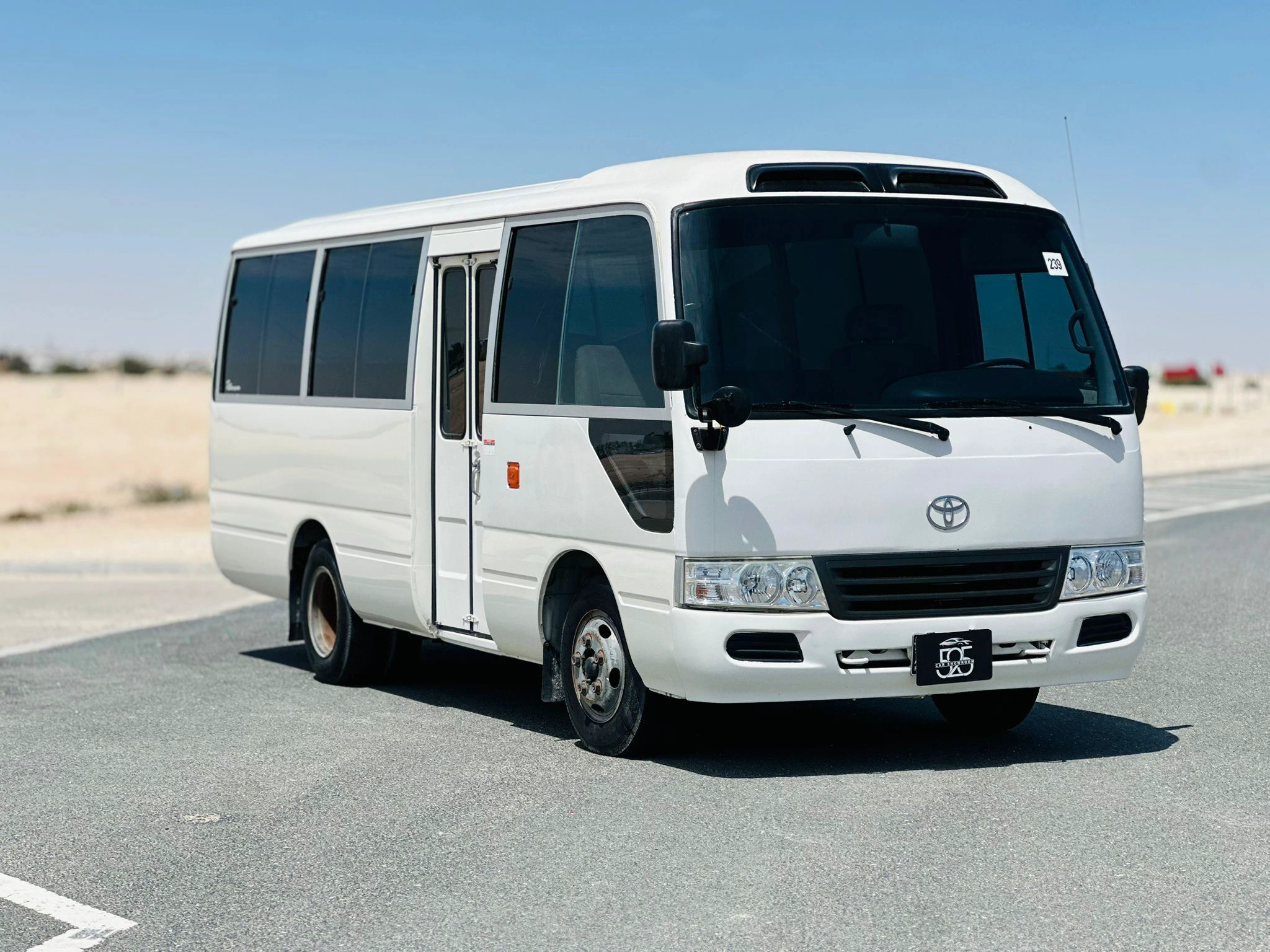 Toyota Coaster Bus 2012