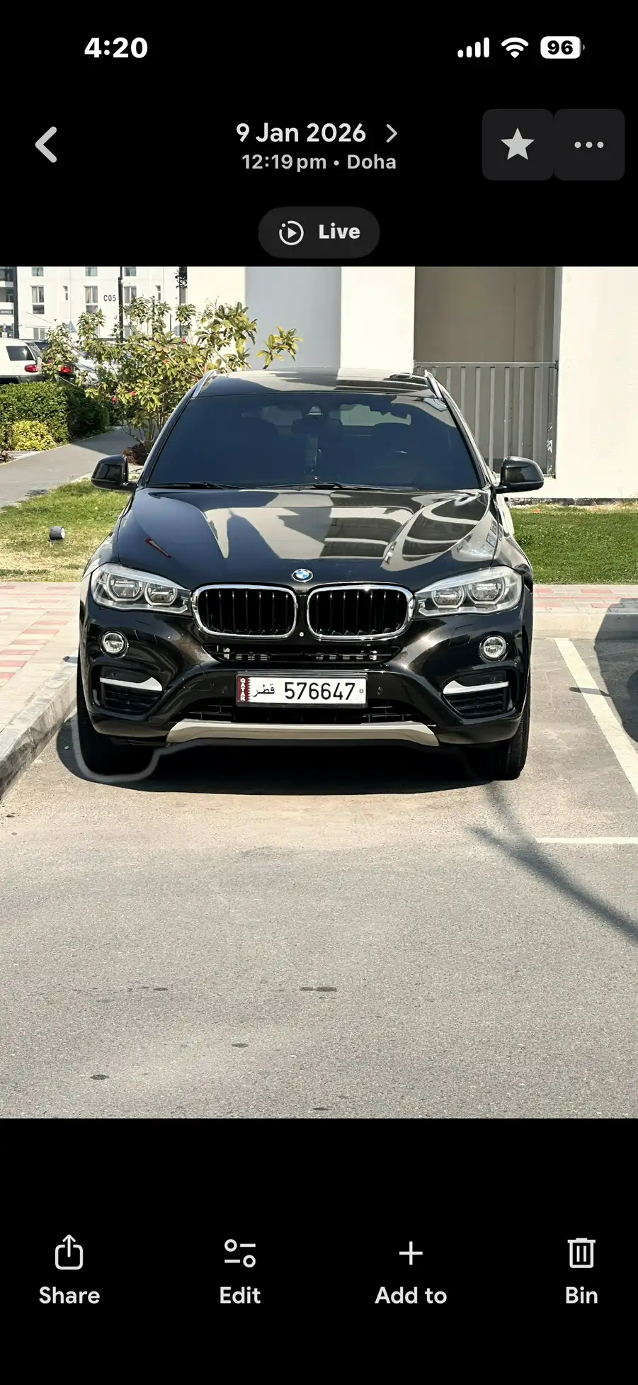 BMW X6 I 35 X DRIVER 2015