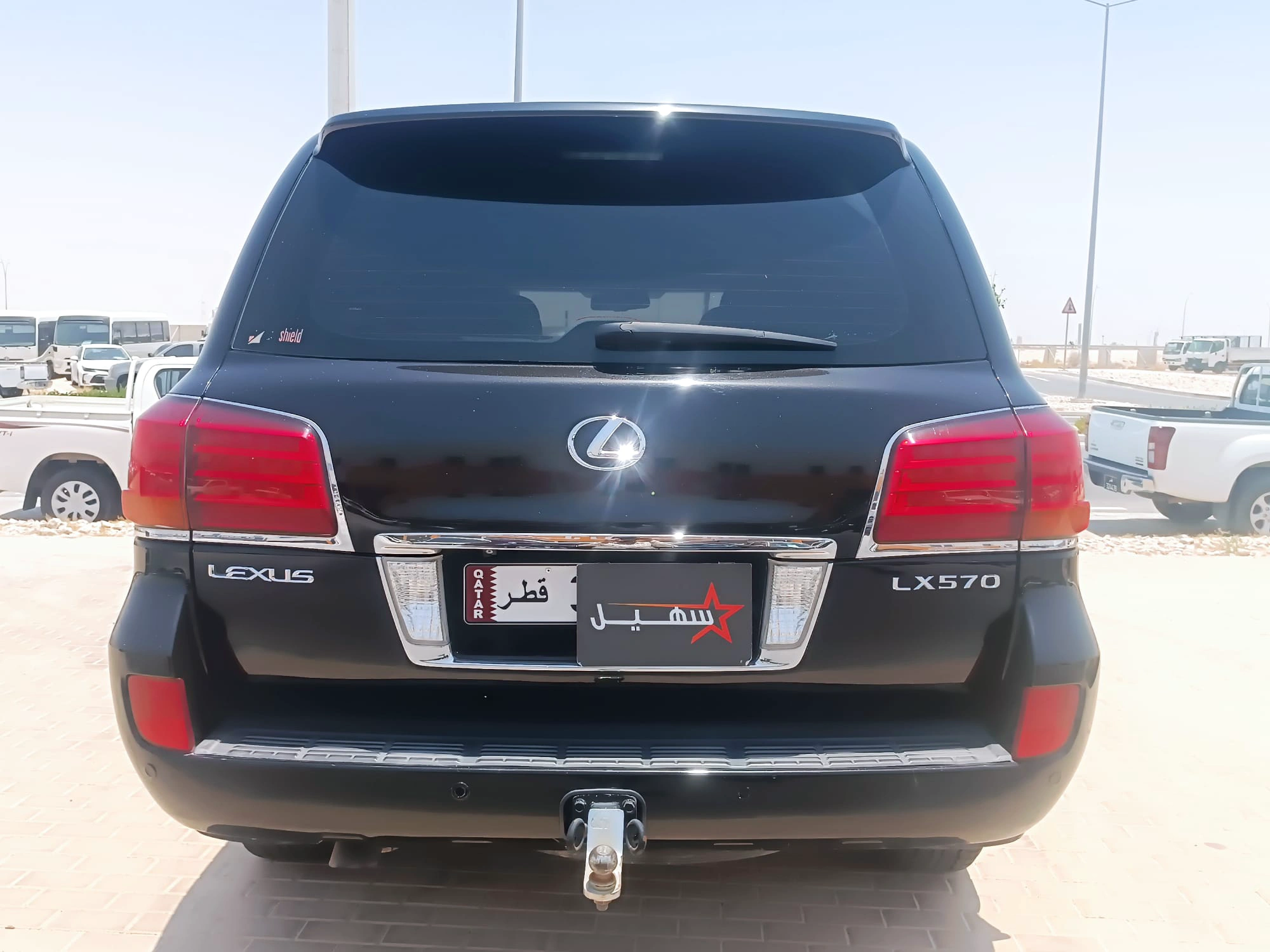 Lexus LX 2009 — photo 7 for sale in Qatar