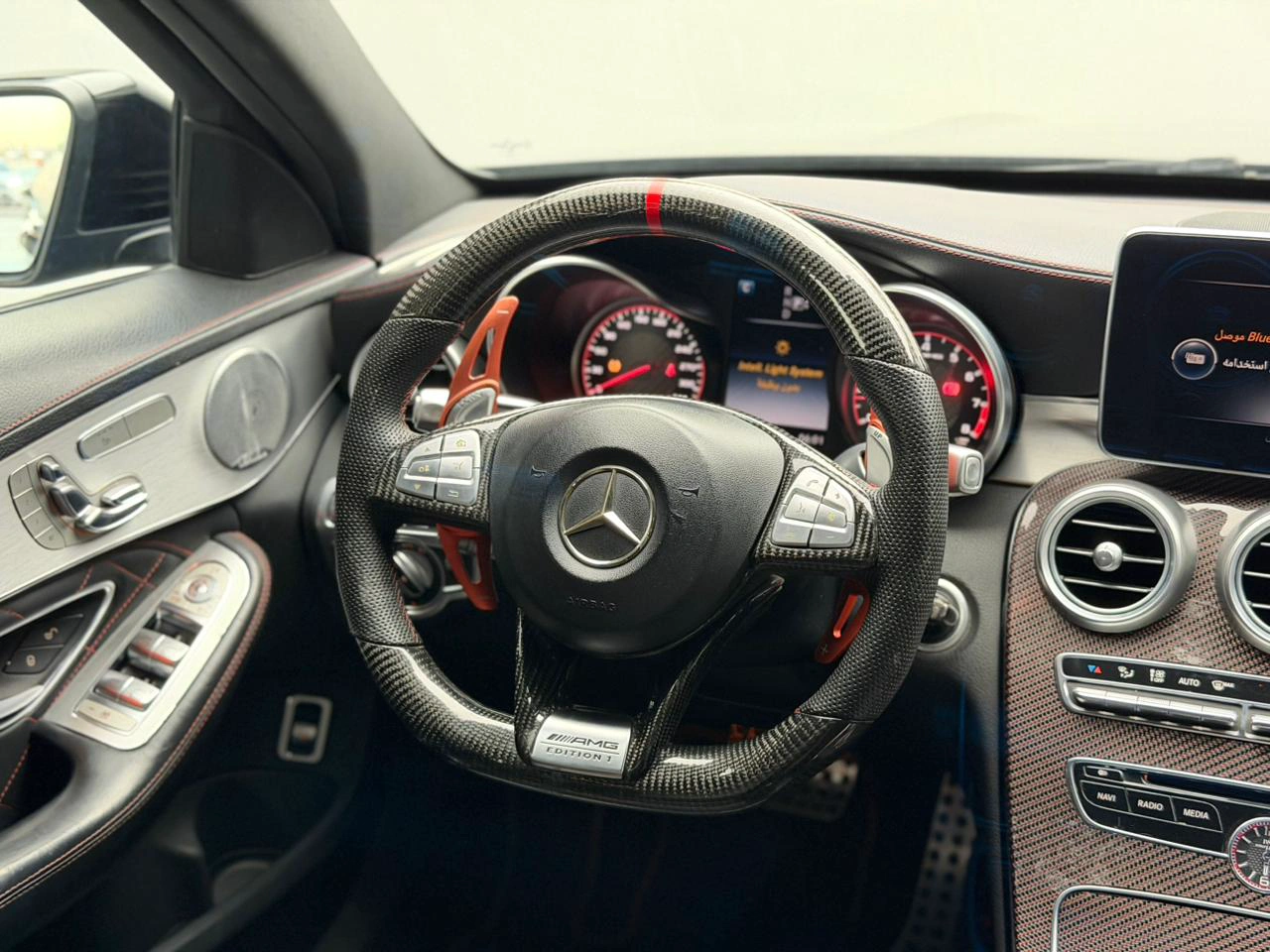 Mercedes C63 AMG 2015 — photo 18 for sale in Qatar